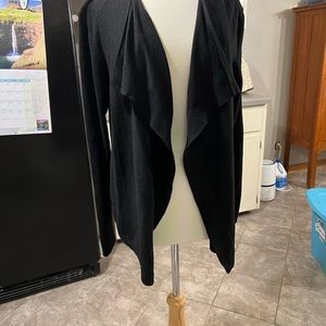 Black open cardigan size XLarge